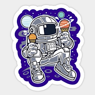 Galaxy in your hands by WOOF SHIRT Sticker